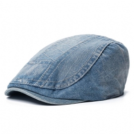 Heren Dames Katoen Vogue Baret Caps Zonnescherm Casual Outdoors Piekte Forward Hat
