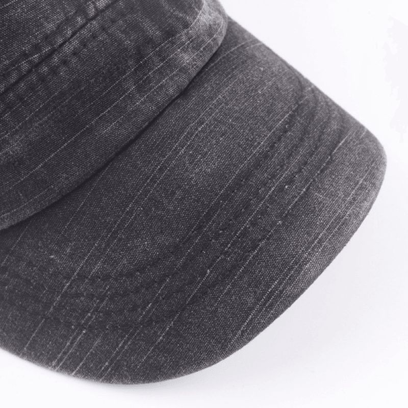 Heren Katoen Gemaakt-oud Gewassen Vintage Outdoor Casual Adjuatable Platte Hoeden Leger Hoed Baseball Caps