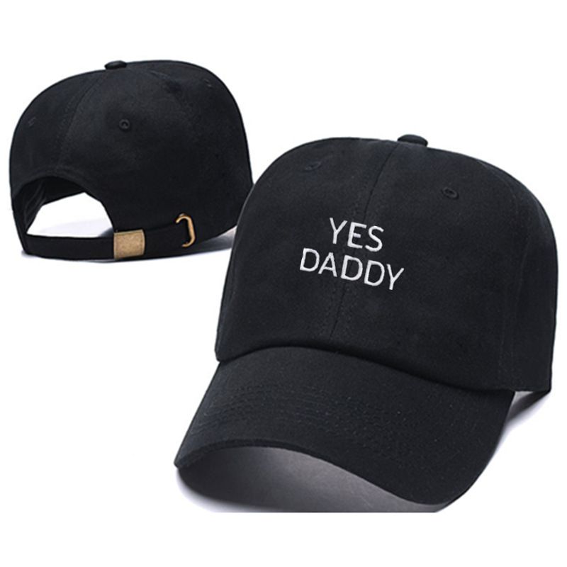 Hiphop-hoeden Voor Heren En Dames Outdoor-petten Ja Daddy-borduurmutsen