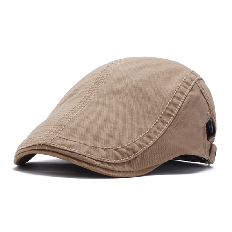 Katoenen Verstelbare Schilderbare Baretten Caps Retro Outdoor Peaked Forward Hat
