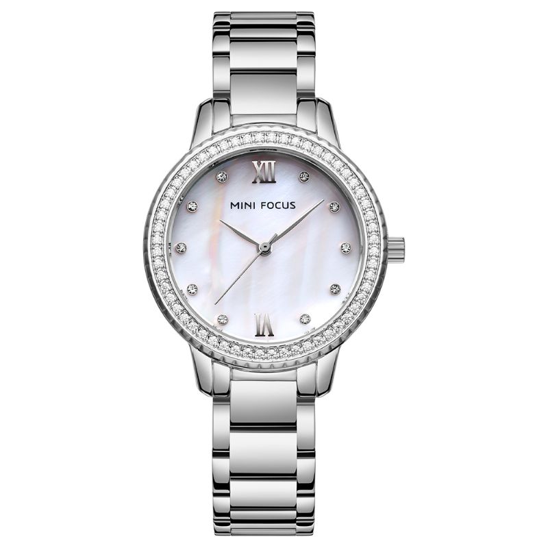 Luxe Merk Mode Stijl Dames Polshorloge Diamant Dames Quartz Horloge
