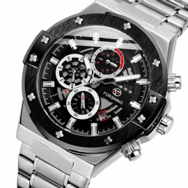 Mode Heren Automatisch Horloge Lichtgevende Datum Weekweergave 3atm Waterdicht Mechanisch Horloge