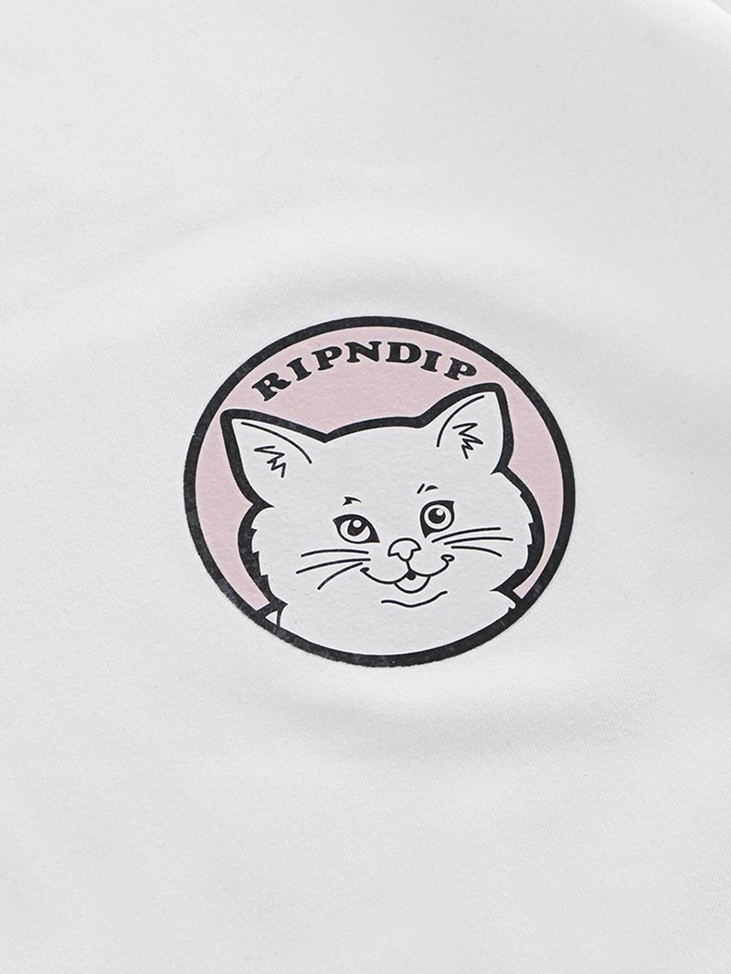 Dames Katten Cartoon Print Pyjama Korte Set Nachtkleding Met Sportshort