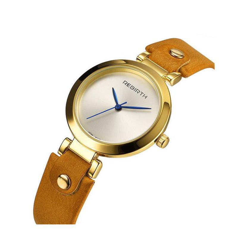 Eenvoudige Stijl Dames Polshorloge Elegant Design Quartz Horloges