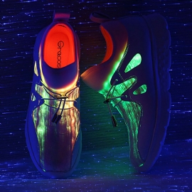 Oplichtende Schoenen Usb Opladen Kleurrijke Led-wandelschoenen