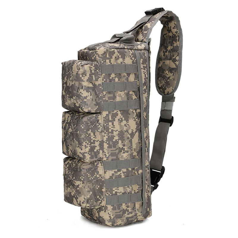 Heren Nylon Tactical Outdoor Sport Cs Crossbody Bag Wandelborsttas