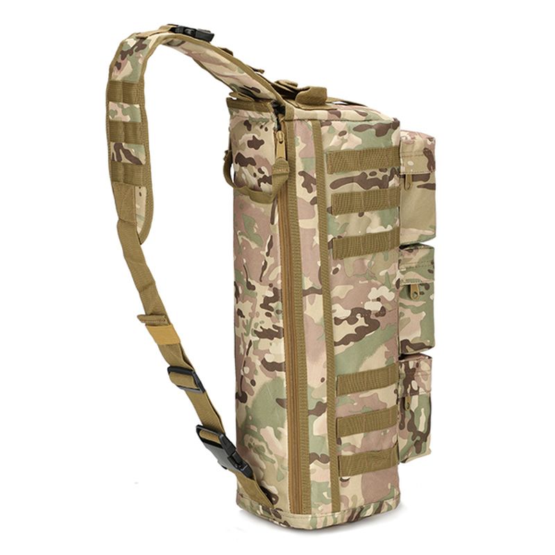 Heren Nylon Tactical Outdoor Sport Cs Crossbody Bag Wandelborsttas