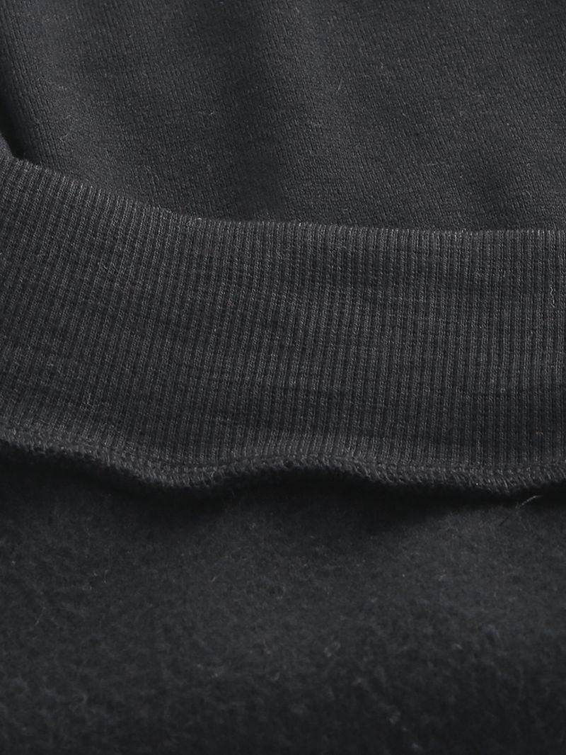 Herenmode Patroon Afdrukken Hooded Trekkoord Lange Mouw Casual Sweatshirt