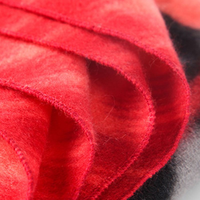 Dames Geometrische Stiksels Patroon Kunstmatige Kasjmier Sjaal Herfst Winter Warme Lange Sjaal Voor Tweeërlei Gebruik