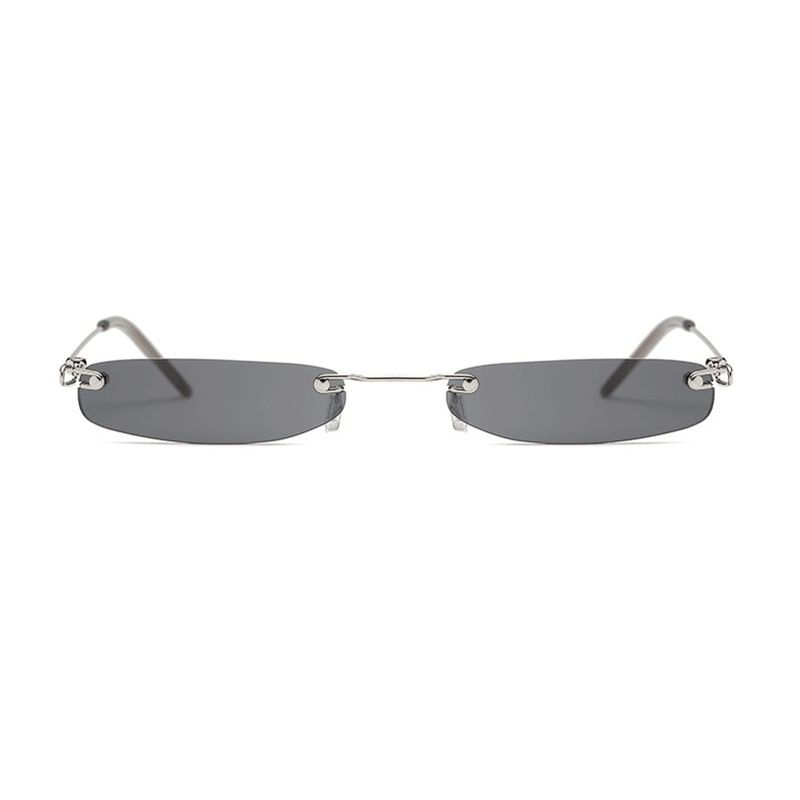 Dames Vintage Uv400 Vierkante Frame Zonnebril
