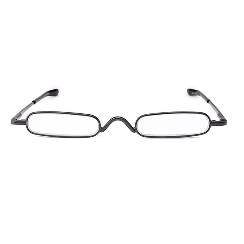 Draagbare Leesbril Voor Heren Lichtgewicht Opvouwbare Presbyope Bril Met Etui