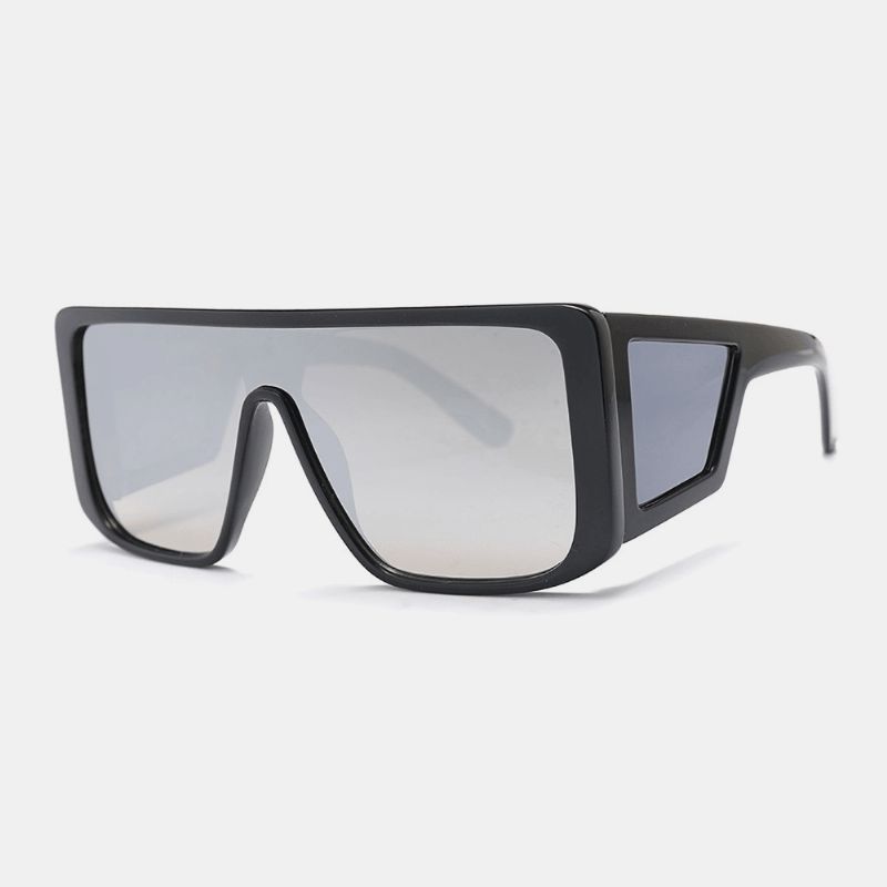 Heren Full-frame Eendelige Lens Winddichte Uv-bescherming Mode Zonnebril