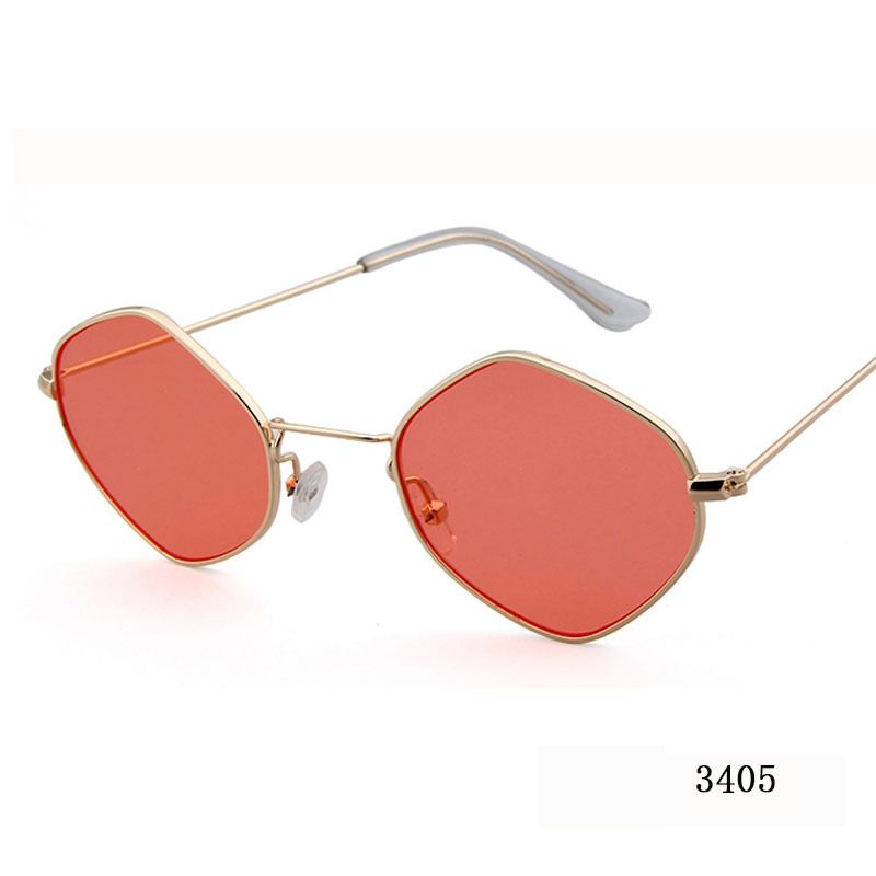 Metalen Zonnebrillen Voor Paar Straatfotografie Zonnebrillen