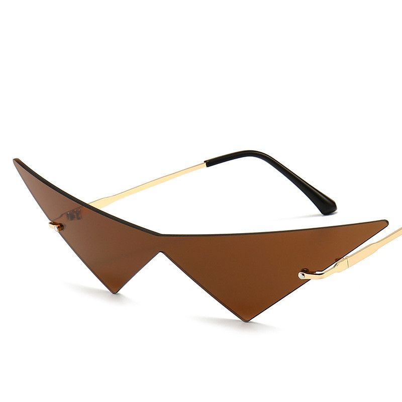 Mode Catwalk-zonnebril Streetstyle Hiphop-zonnebril