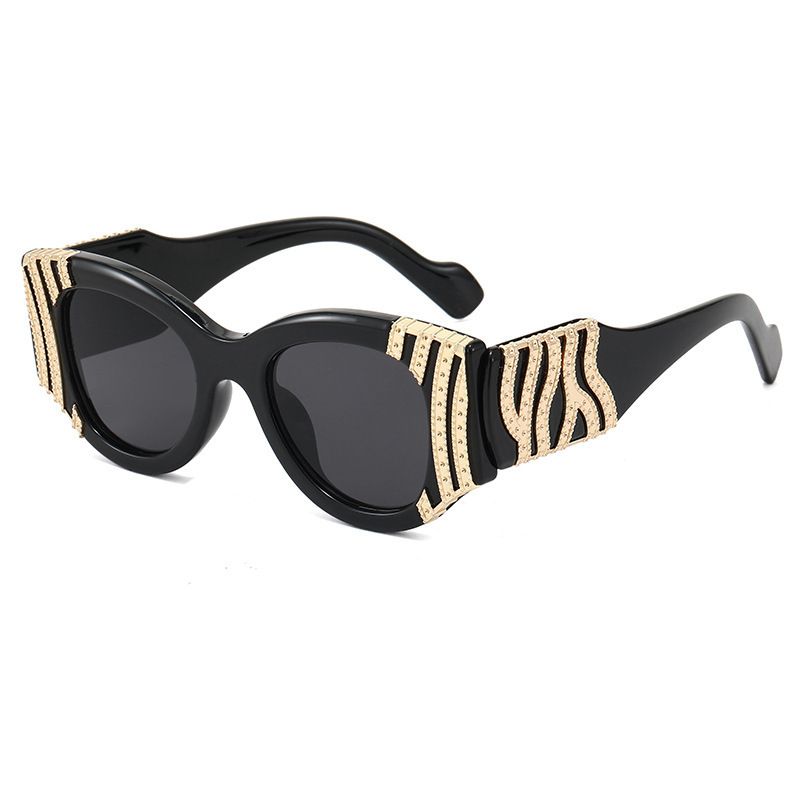 Netto Rode Zonnebril Vrouwelijke Trend Mode Zonnebril Vrouwelijke Luipaard Bril