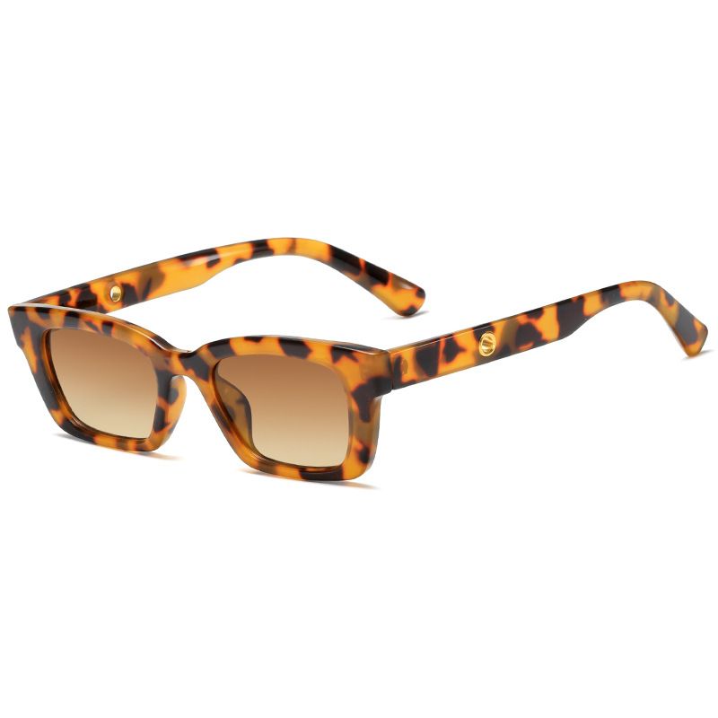 Retro Kat Eye-zonnebril Kleine Doos Netto Celebrity Street-schietbril
