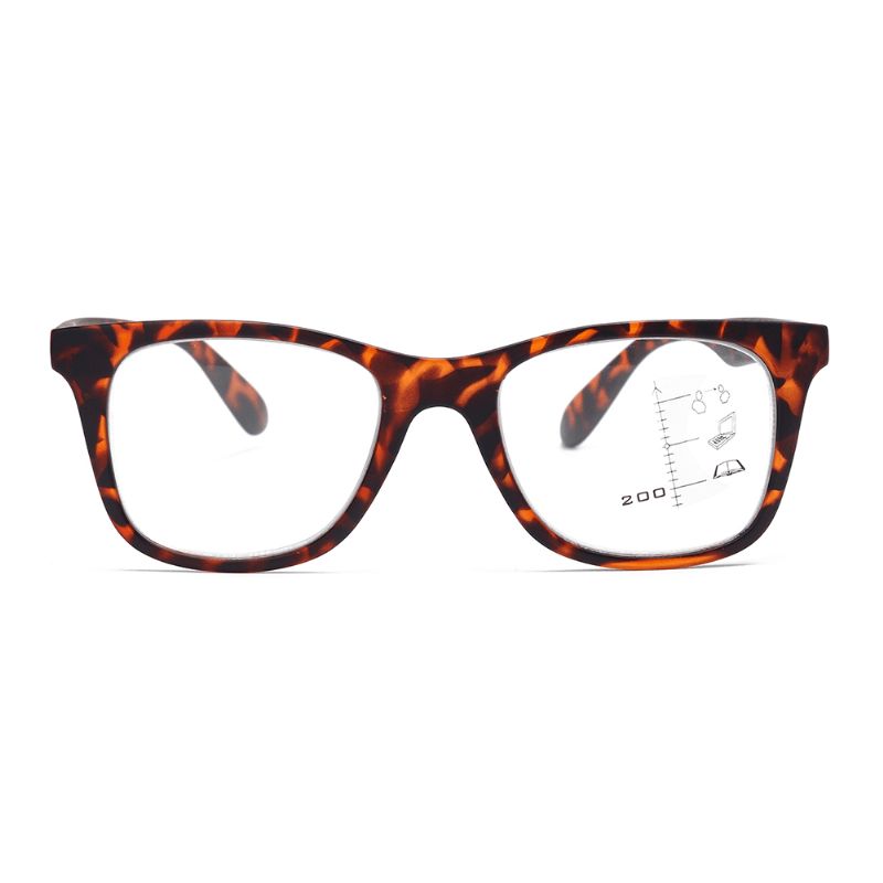 Retro Progressieve Bifocale Leesbril Brillen
