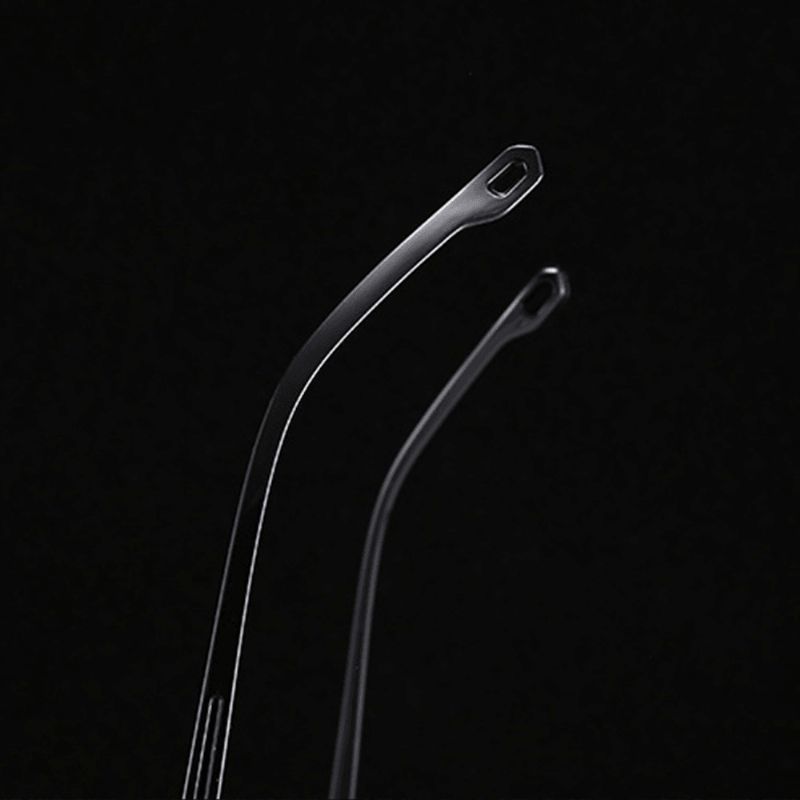 Unisex Anti-blauw Licht Frameloze Hd Diamant Trimmen Leesbril Voor Tweeërlei Gebruik Presbyope Bril