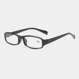 Unisex Full Frame Resin Len Leesbril Draagbare High-definition Presbyopie Bril