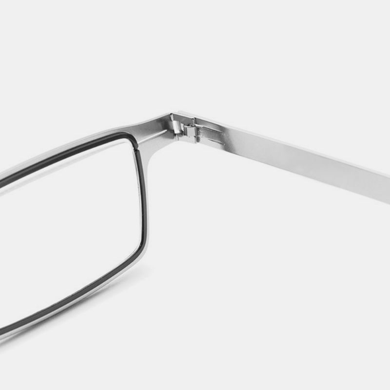 Unisex Opvouwbare Ultralichte Schroefloze Anti-blauw Licht Anti-vermoeidheid Gemakkelijk Dragen Leesbril Verziend Bril