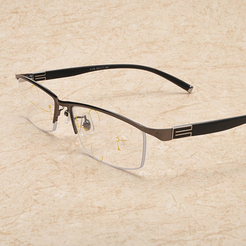 Ver En Dichtbij Multifunctionele Metalen Leesbril
