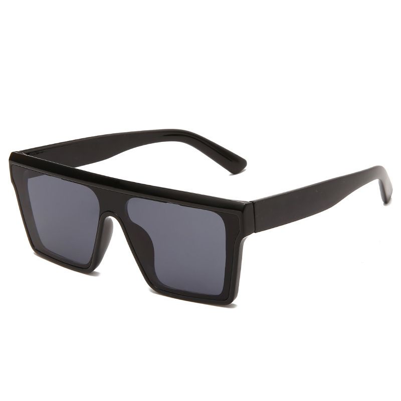 Vierkante Modieuze Zonnebrillen Catwalk Outdoor Trend-zonnebril Met Gradiënt