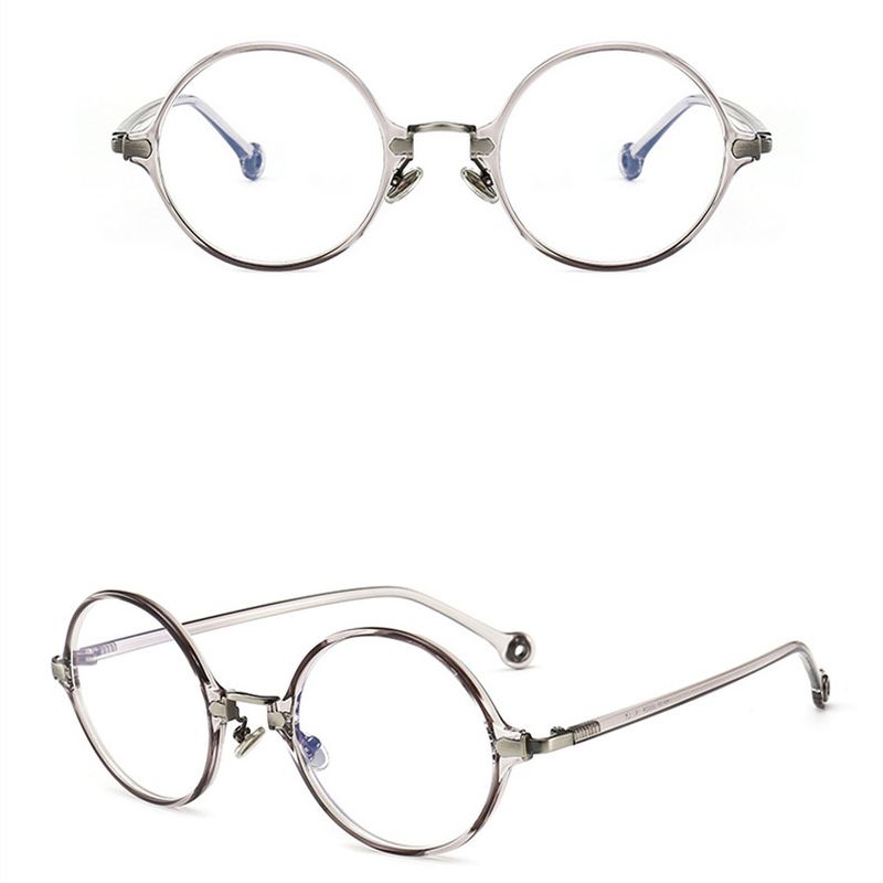 Vintage Ultralicht Rond Damesbrilmontuur