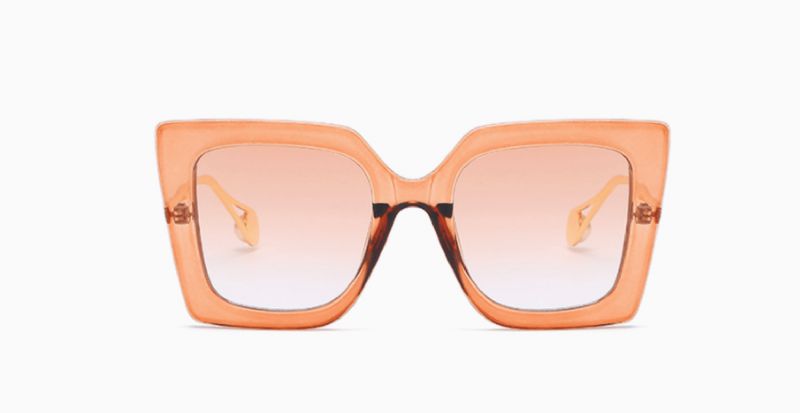Zonnebrillen Met Groot Montuur Voor Dames Mode Street Mode Catwalk-zonnebrillen