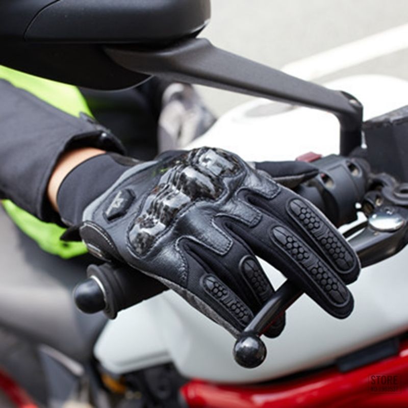 Full Finger Racing Hard Shell Touchscreen Handschoenen Outdoor Fietshandschoenen