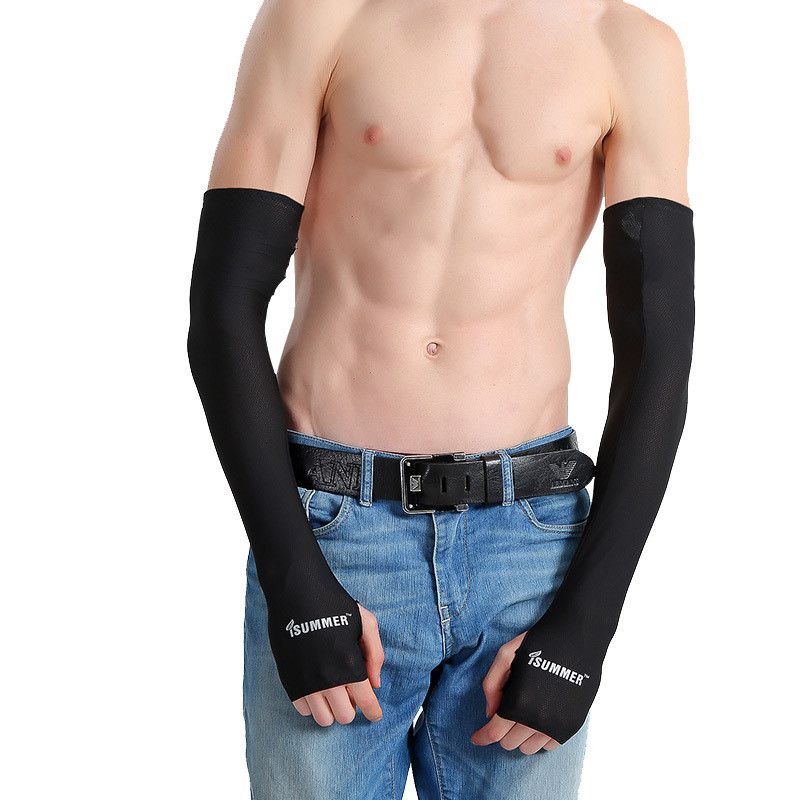 Heren Dames Anti-uv Arm Cooling Sleeves Handschoenen