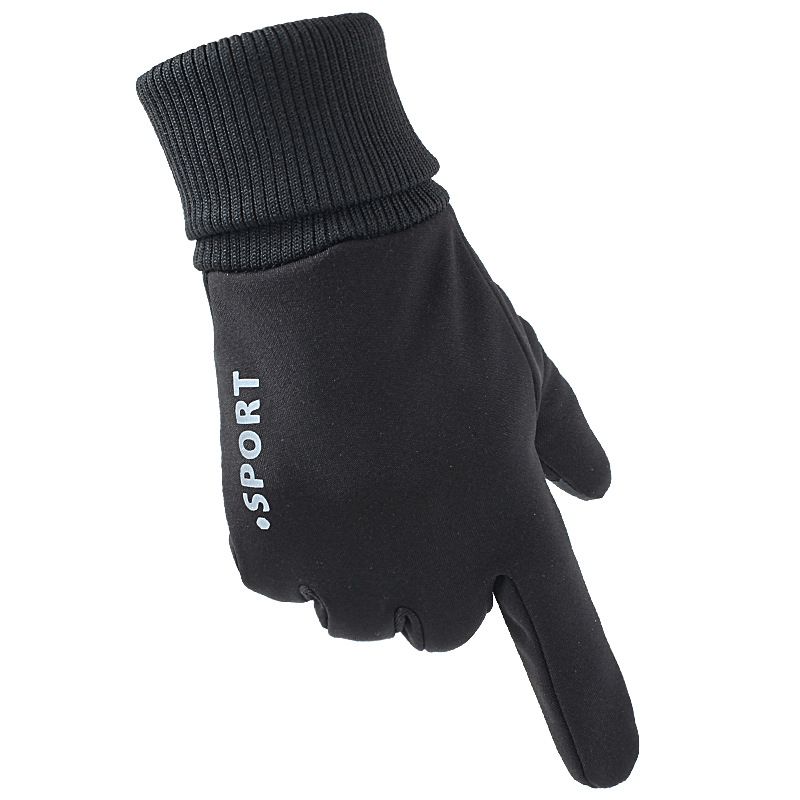 Unisex Waterdichte Antislip Pols Verlenging Handschoen Sport Touchscreen Warme Voering Handschoenen