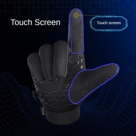 Winddichte En Waterafstotende Fietshandschoenen Met Touchscreen
