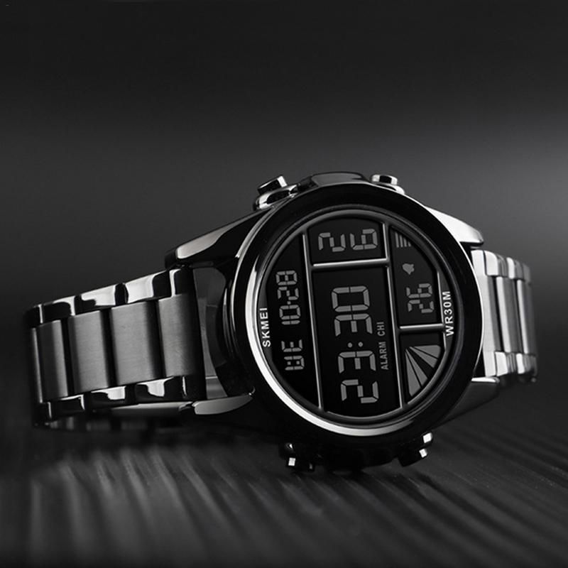 Mode Mannen Kijken Multifunctioneel Waterdicht Sport Digitaal Horloge