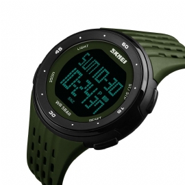 Multifunctioneel Lichtgevend Display Stopwatch Dubbel Tijdalarm Waterdicht Sporthorloge Digitale Horloges