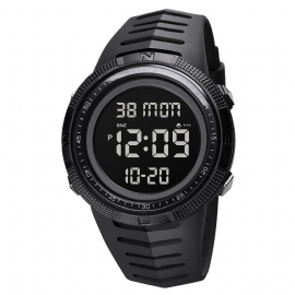 Sporthorloge Datum Weekweergave Chronograaf Stopwatch Waterdicht Led Nacht Digitaal Horloge