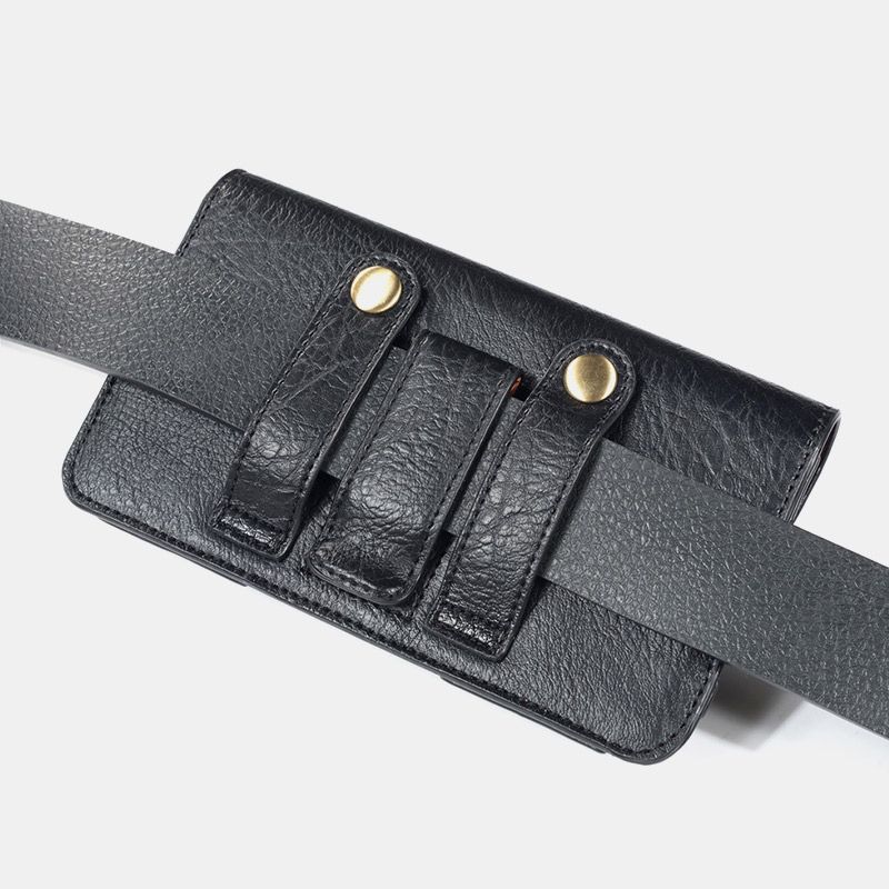 Mannen Back Buckle Belt Bag Phone Case Outdoor Sport Multifunctionele Universele Telefoon Tas Heuptas