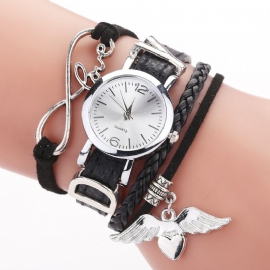 Love Dress Dames Armband Horloge Retro Stijl Quartz Horloges