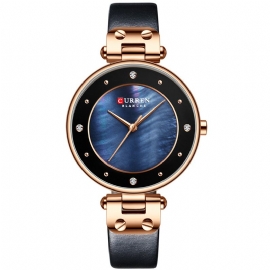 Mode Crystal Case Casual Wijzerplaat Dames Quartz Horloge