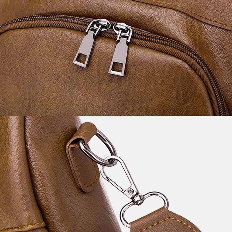 Dames Anti-diefstal Rugzak Multifunctionele Tas Tassel Zipper Bag