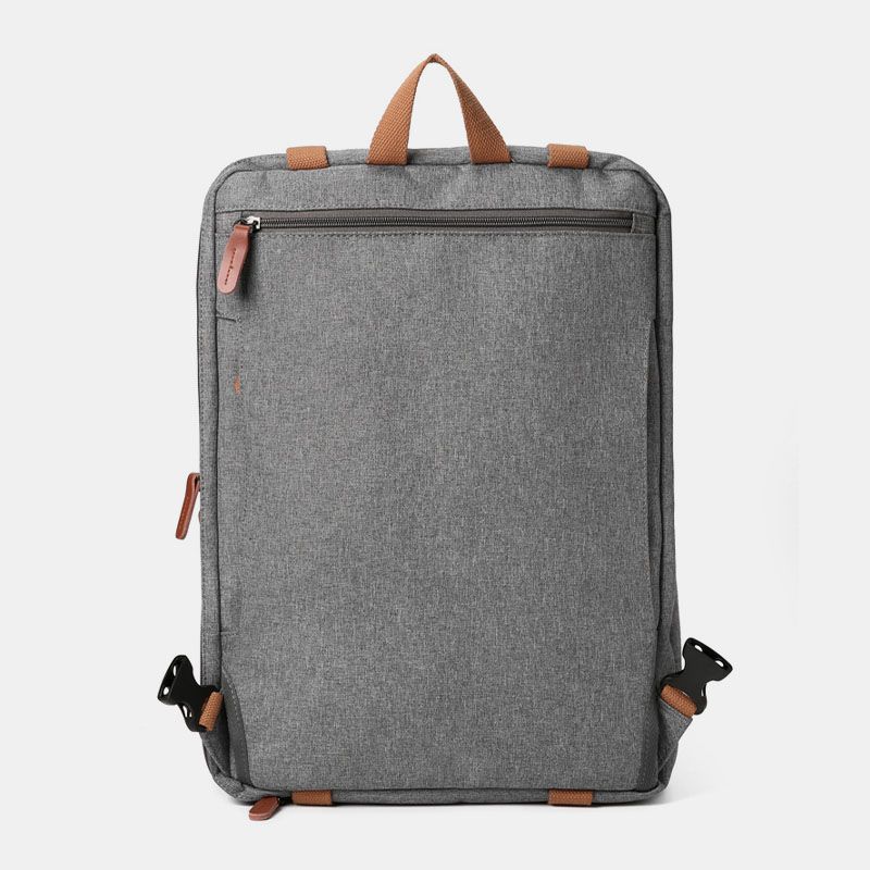Mannen Casual Multicarry Grote Capaciteit 15.6/17 Inch Laptoptas Rugzak Multi-pocket Crossbody Bag