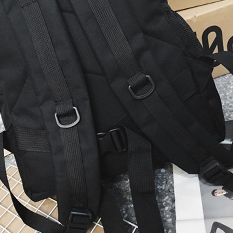Mannen Mode Lichtgewicht Rugzak Super Reflecterende Riem Casual Grote Capaciteit Tooling Student Bag